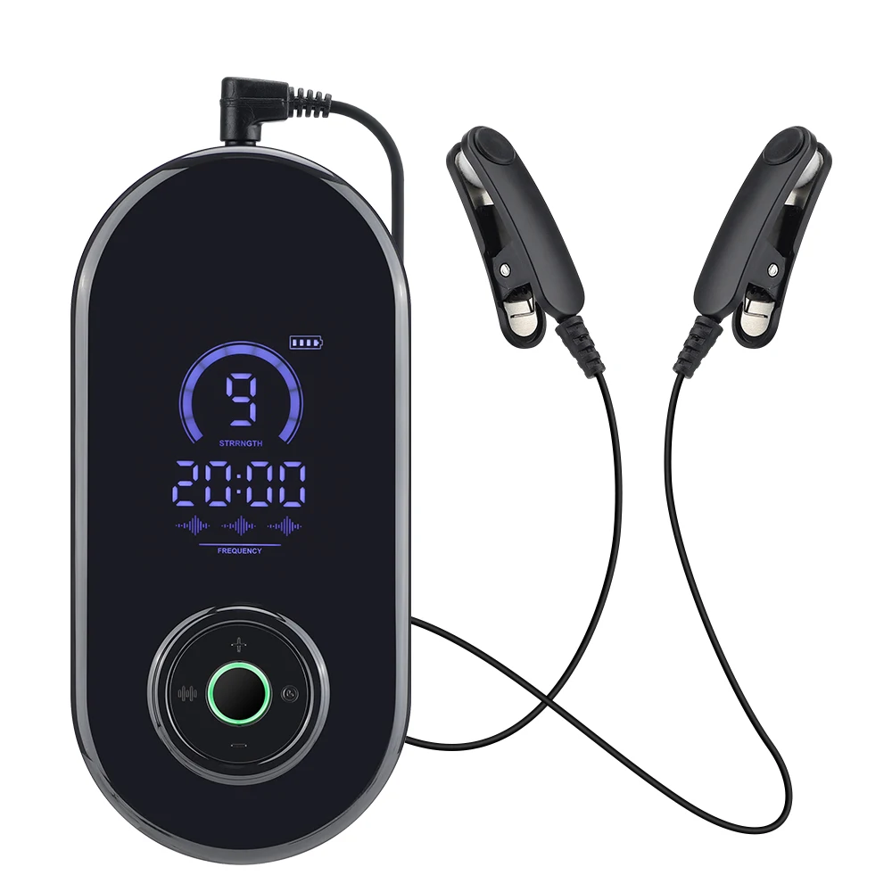 Smart CES Sleep Aid Ear Clip Relaxation Device USB Rechargeable Sleep Helper for Adults Improve Sleep Comfort