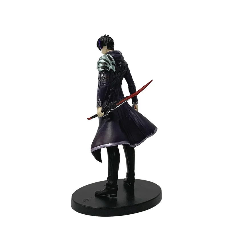 In Stock Solos Levelings (Anime Version) Figure -Sung Jinwoo Action Figure 21cm PVC Collect Figures Model Toy New Year gift 