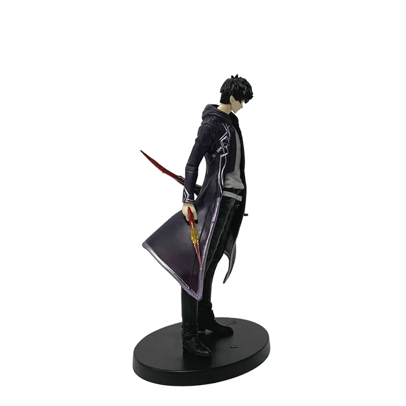 In Stock Solos Levelings (Anime Version) Figure -Sung Jinwoo Action Figure 21cm PVC Collect Figures Model Toy New Year gift 