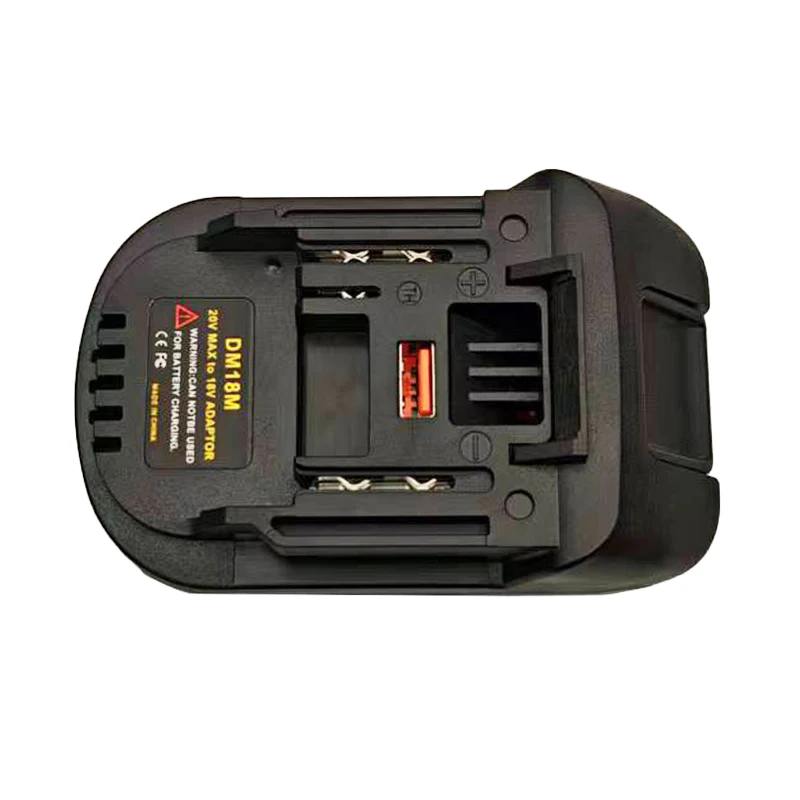 Electric Power Tool Adapter Converter Battery Adapter for Dewalt DCB200 DCB205 20V Lithium to for Makita BL1830