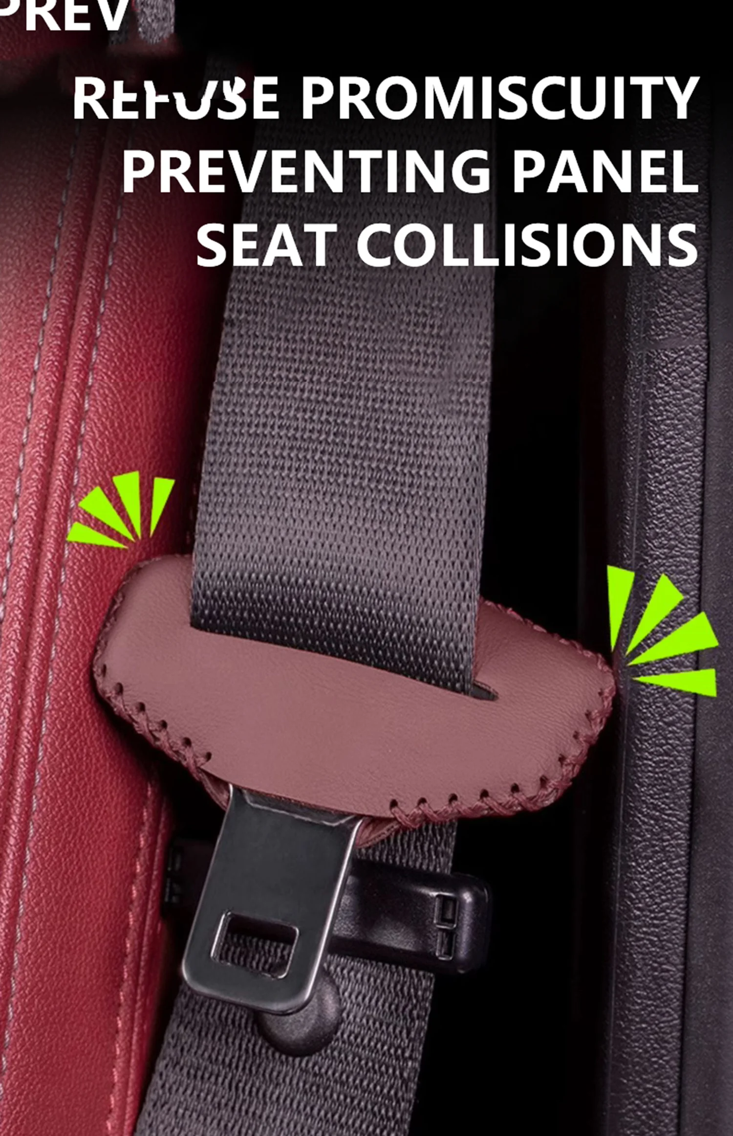 New Car Safety Belt Plug Leather Protector Covers For Cupra Raval Born Leon Formentor Ateca Terramar Car Accessories valve core