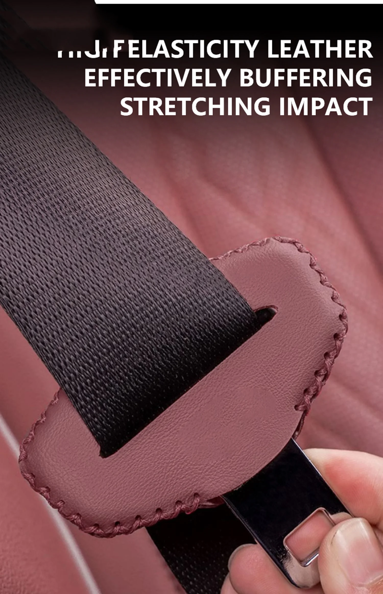 New Car Safety Belt Plug Leather Protector Covers For Cupra Raval Born Leon Formentor Ateca Terramar Car Accessories valve core