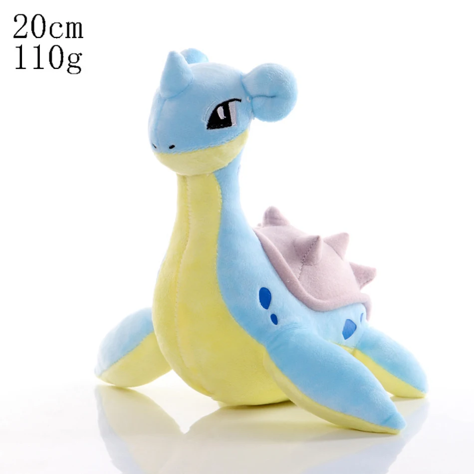 24cm Pokemon Gengar Plush Toy Soft Cute Cartoon Pikachu Stuffed Doll Birthday Gift Peluche Pokemon Collection
