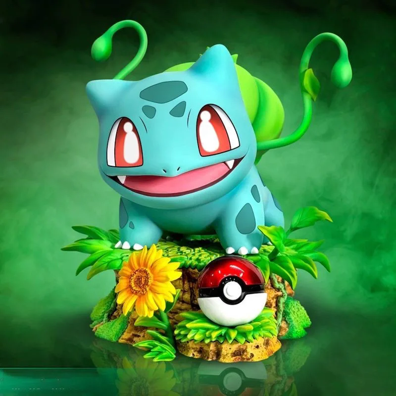 Anime Pokemon Figure Bulbasaur Charmander Action Figures 10cm PVC Action Figures Collection Model Toys Gifts