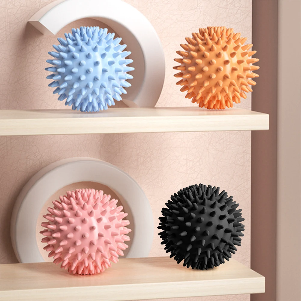 Spiky Massage Ball Spiked Massager Roller High Density Trigger Point Massager Ball Deep Tissue Roller for Plantar Fasciitis