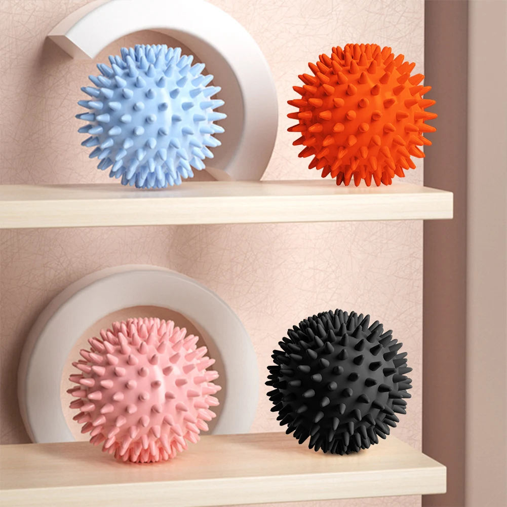 Spiky Massage Ball Spiked Massager Roller High Density Trigger Point Massager Ball Deep Tissue Roller for Plantar Fasciitis