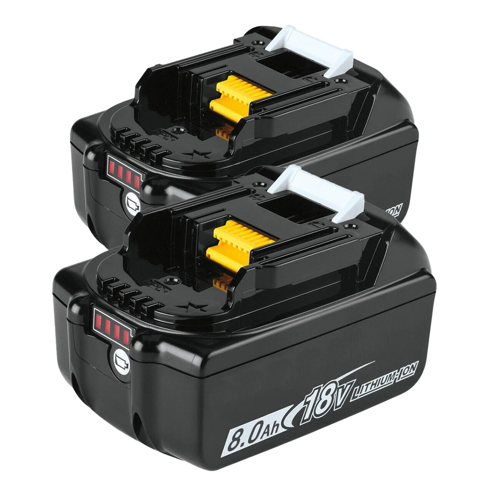 2X 8.0Ah Replace For Makita BL1860 BL1850 18V Li-ion LXT Battery BL1850B BL1830 BL1860B