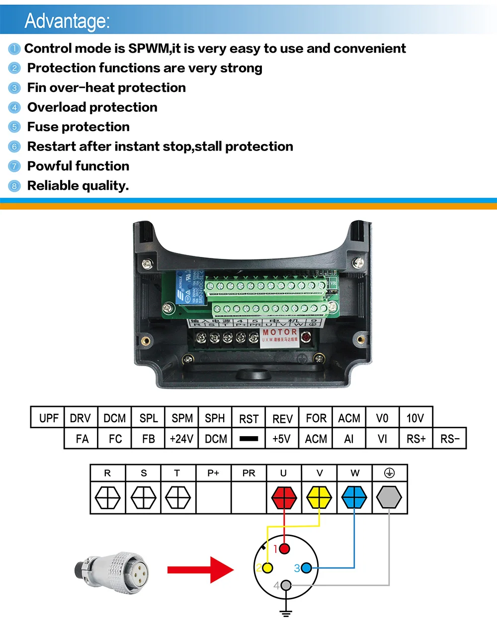 【DE stock】1.5KW 220V water-cooled spindle motor and kit Water-cooled spindle ER16 & 1.5KW frequency converter and other parts