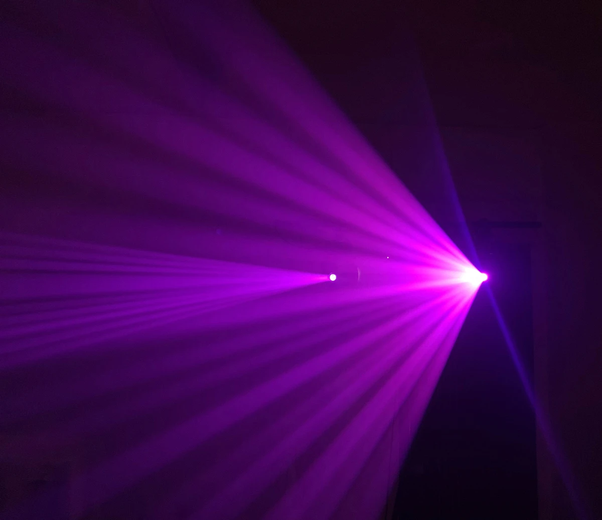 LED Gobos Moving Head Spot Light 75W Mini with Flight Case Club DJ Stage Lighting Party Disco Moving Heads Light Party Lights
