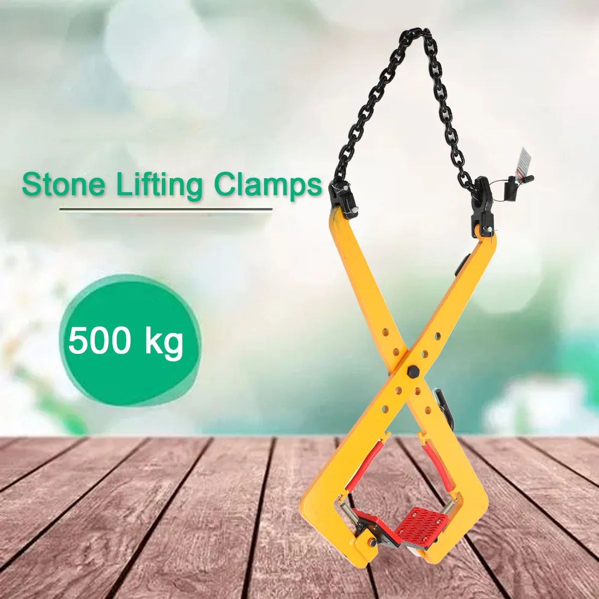 280/500kg Plate Crane Clamp Stone Girder Curbstone Pliers Sidewalk Offset Pliers curbstone Girder Lifter