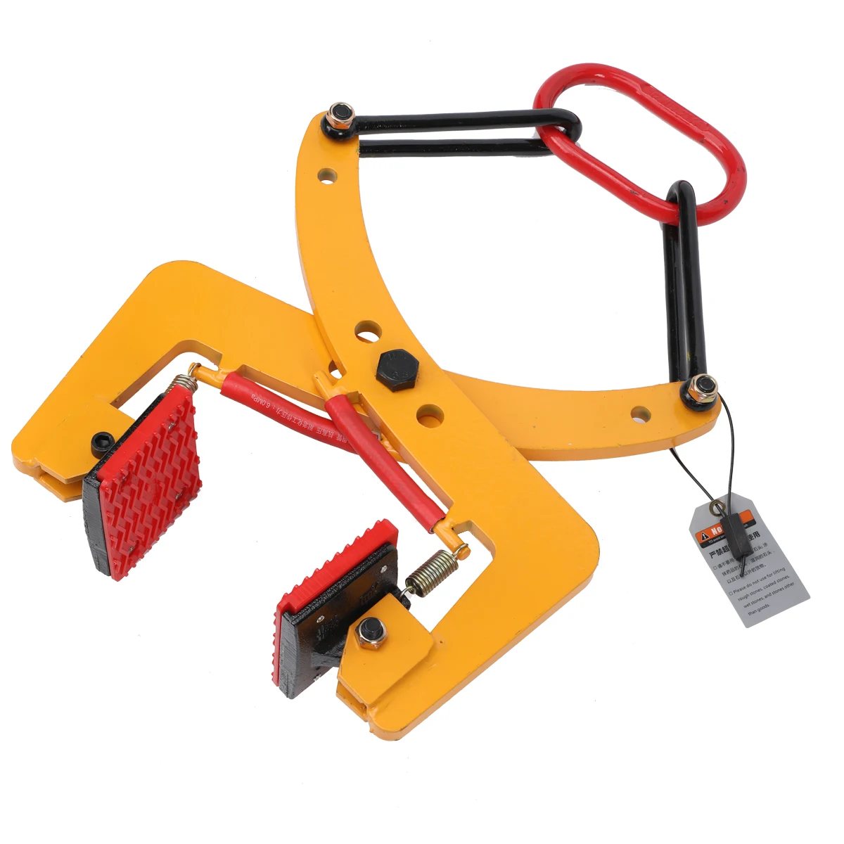 280/500kg Plate Crane Clamp Stone Girder Curbstone Pliers Sidewalk Offset Pliers curbstone Girder Lifter