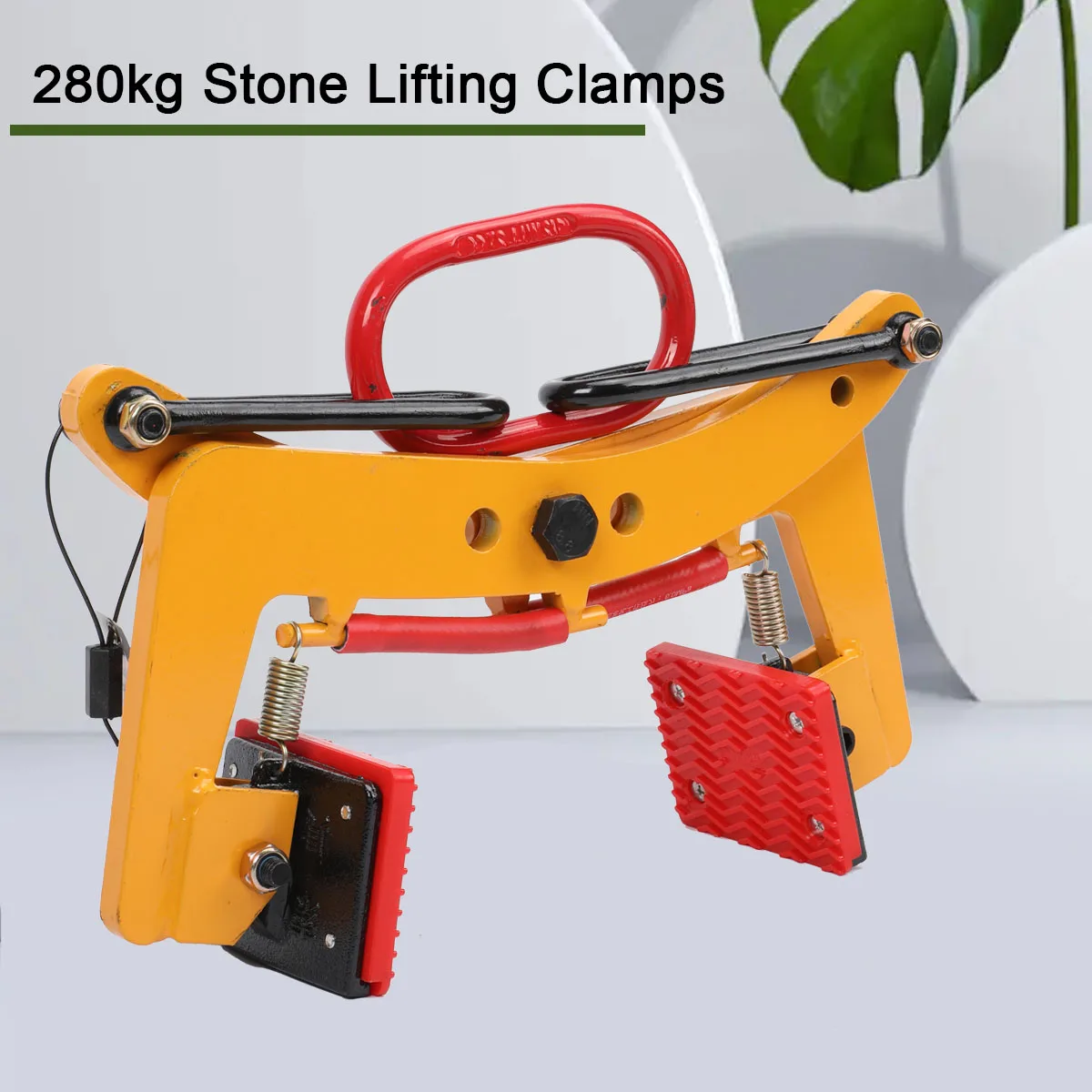 280/500kg Plate Crane Clamp Stone Girder Curbstone Pliers Sidewalk Offset Pliers curbstone Girder Lifter