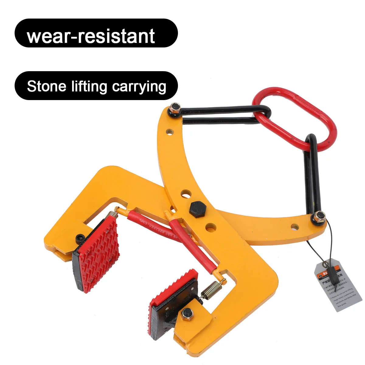 280/500kg Plate Crane Clamp Stone Girder Curbstone Pliers Sidewalk Offset Pliers curbstone Girder Lifter