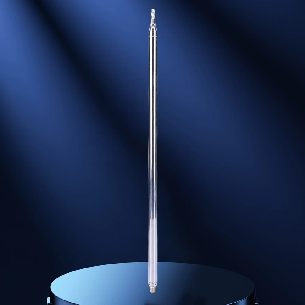 5.6M Stainless Steel Telescopic Whips M10 Thread Telescopic Antenna Radio Antenna for HF Radio V Antenna GP Antenna Yagi Antenna