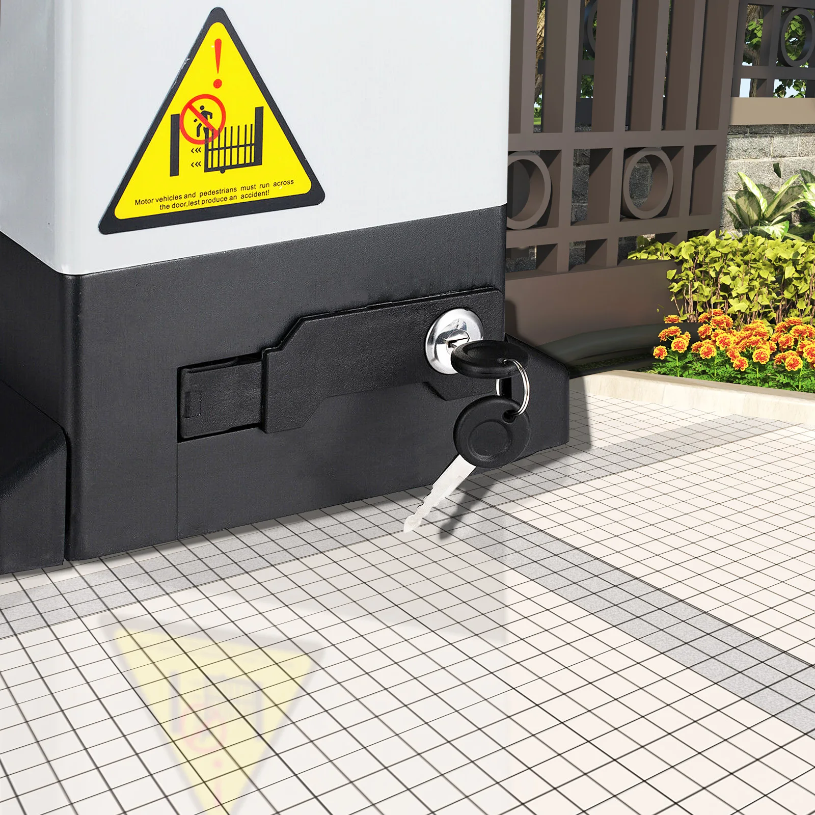 550W/370W/750W Electric Sliding Gate Opener AC Motor Gate Automatic Door Operators Heavy Duty Garage Door Opener Kit 2000KG