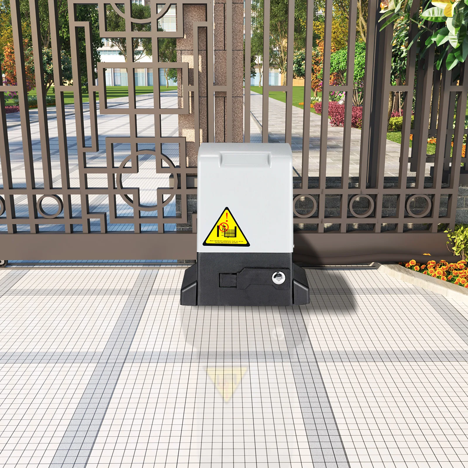 550W/370W/750W Electric Sliding Gate Opener AC Motor Gate Automatic Door Operators Heavy Duty Garage Door Opener Kit 2000KG