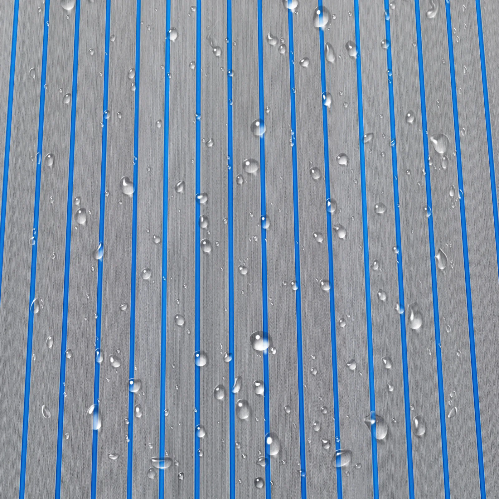 240*60cm/240*90cm EVA Foam Non-Slip Boat Deck Mat 6mm Thick Waterproof Marine Yacht Faux Teak Decking Sheet Flooring Carpet Pad