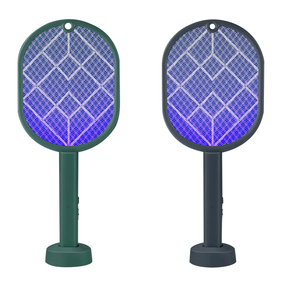 Electric Mosquito Killer 2-in-1 Mosquito Racket Insect Killer USB Charging Household Supplies for Home Bedroom Living Room