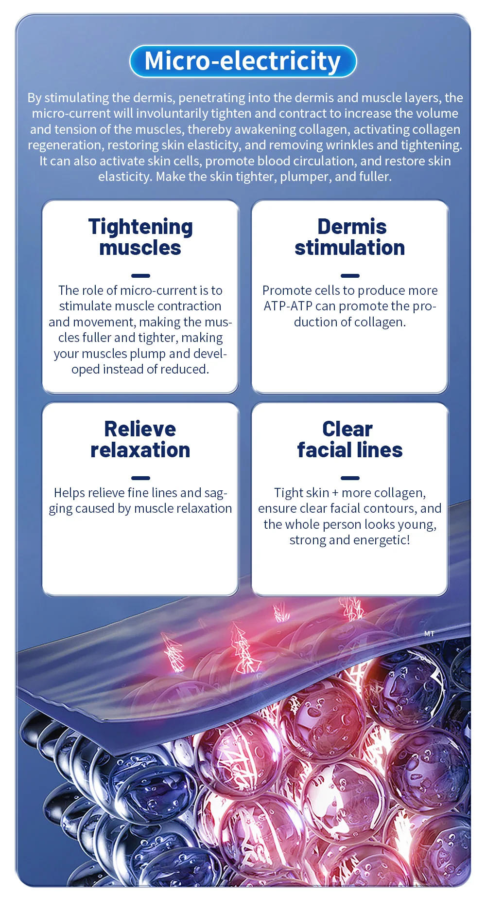 EMS RF PEFACE Professional Facial MYOslim Electrostimulation Machine Emrf Face Face Lifting Sculpt Face Pads Massager Device
