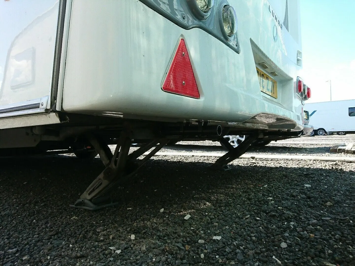 Lunar Caravan Gas Locker Struts - Clubman, Stellar, Lexon, Quasar etc. "PAIR"