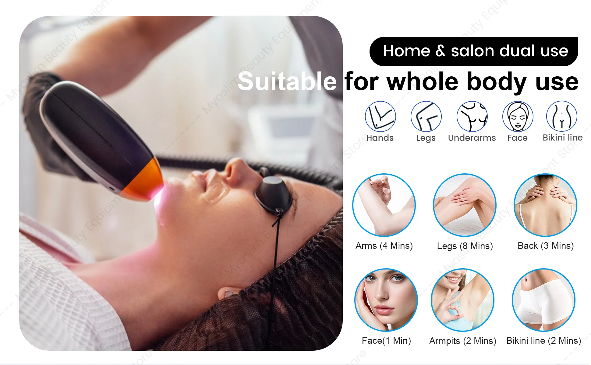 Latest Ice Titanium 808nm Diode  Hair Removal Machine with 3-wavelength Alexander  for Painless Permanent Hair Re