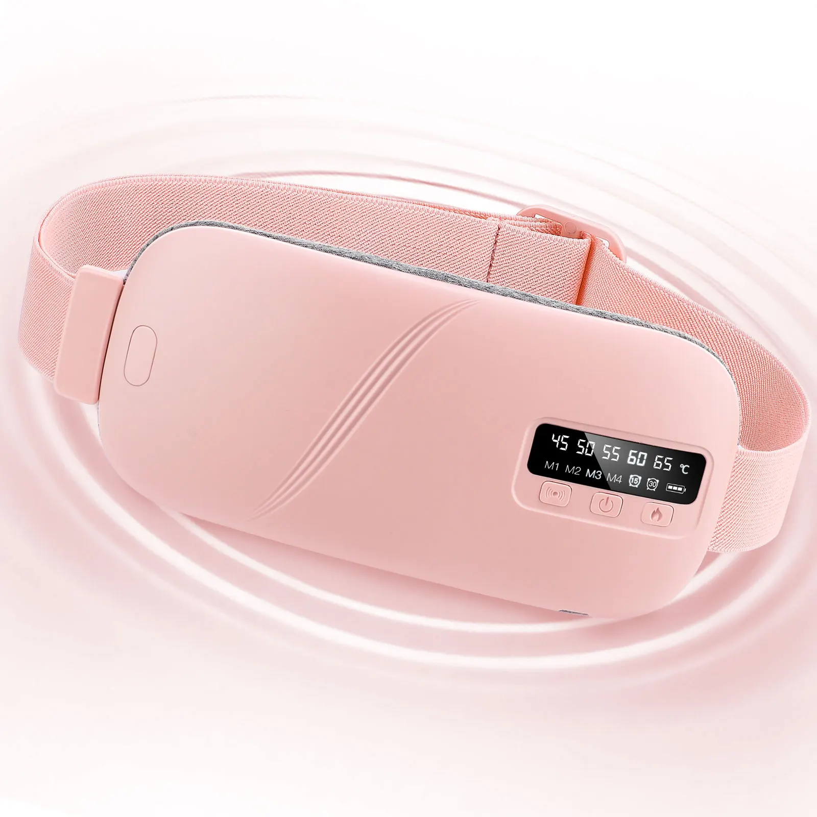 Local Stock Women Menstrual Heating Pads Effective Hot Compress Period Relief Belt Rechargeable Heated Waist Massager Gifts