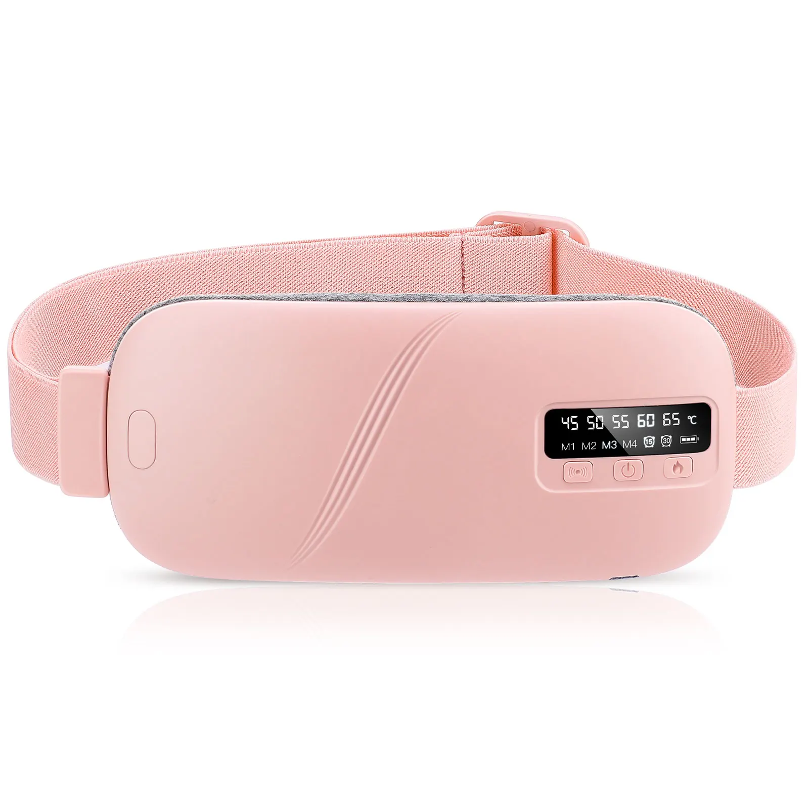 Local Stock Women Menstrual Heating Pads Effective Hot Compress Period Relief Belt Rechargeable Heated Waist Massager Gifts
