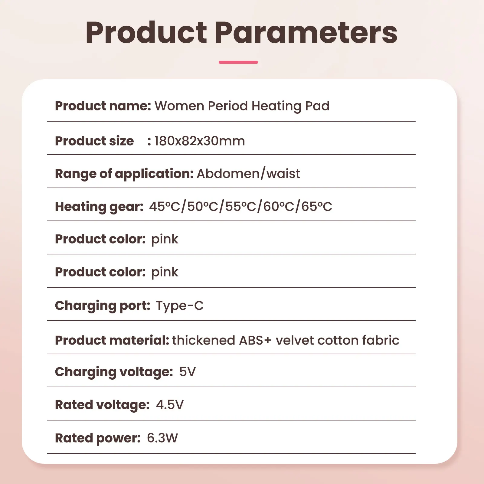 Local Stock Women Menstrual Heating Pads Effective Hot Compress Period Relief Belt Rechargeable Heated Waist Massager Gifts
