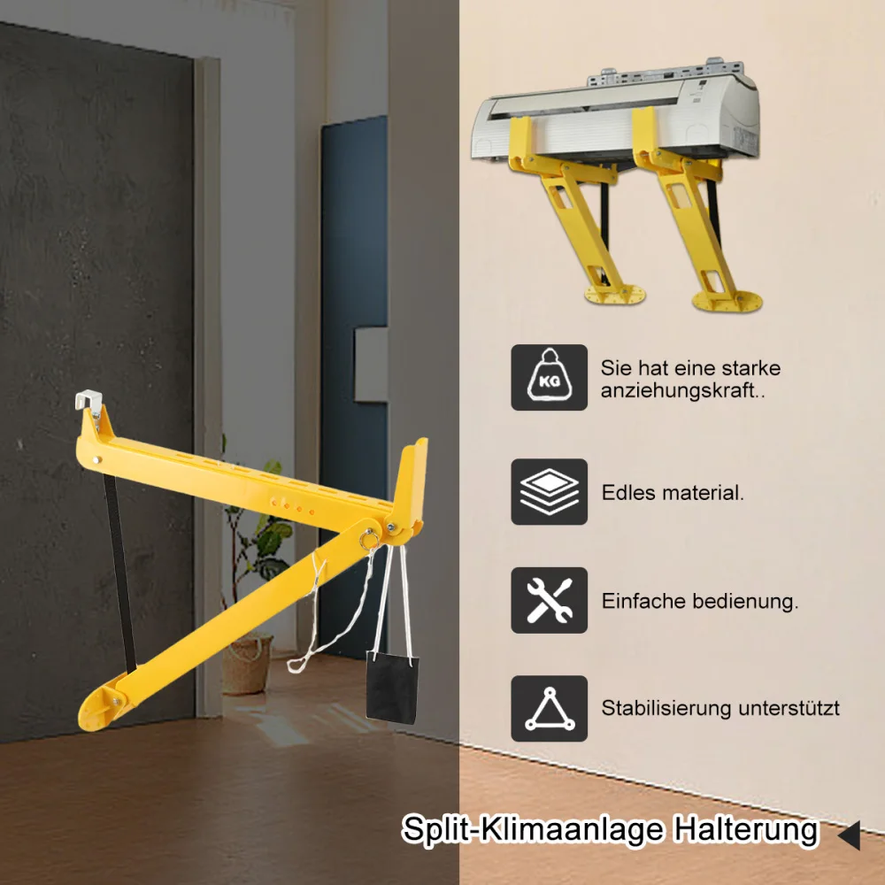 2pcs/set Bracket Mini Split Support Tool for Wall-Mounted Air Conditioner Installation And Maintenance Bracket