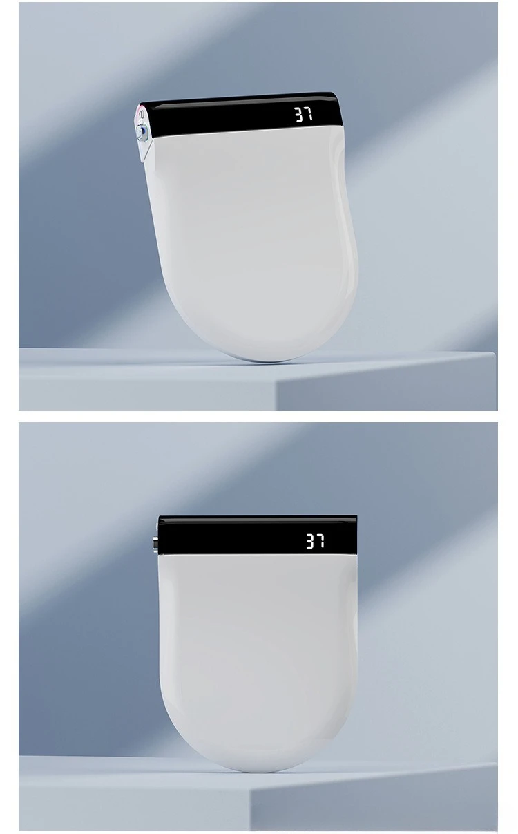 Auto Flip Smart Toilet Seat Cover with Constant Temperature Heating Multi Function Universal Bidet