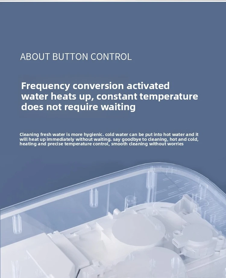 Auto Flip Smart Toilet Seat Cover with Constant Temperature Heating Multi Function Universal Bidet