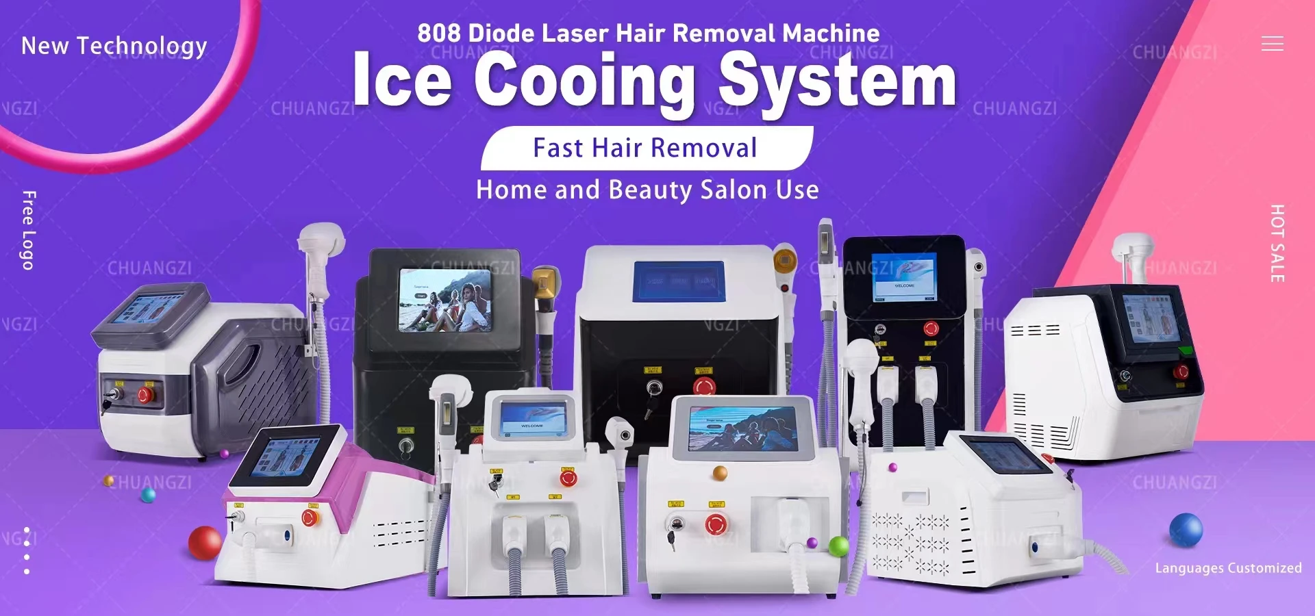 M22 IPL OPT Machine Aesthetic Laser Hair Remove E-Light Skin Rejuvenation Machine Vascular MultiApplication Hair Removal