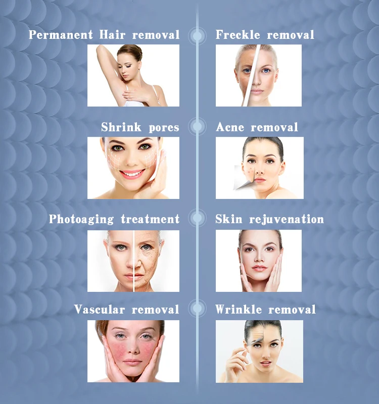 M22 IPL OPT Machine Aesthetic Laser Hair Remove E-Light Skin Rejuvenation Machine Vascular MultiApplication Hair Removal