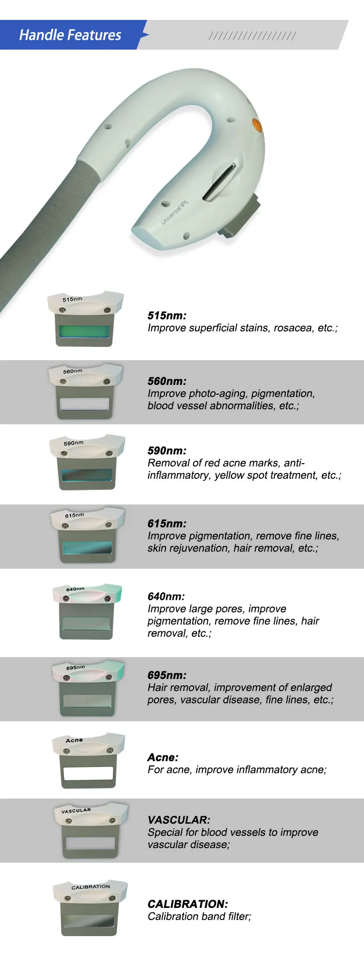 M22 IPL OPT Machine Aesthetic Laser Hair Remove E-Light Skin Rejuvenation Machine Vascular MultiApplication Hair Removal