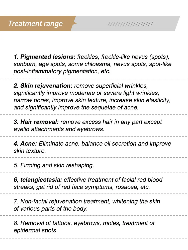 M22 IPL OPT Machine Aesthetic Laser Hair Remove E-Light Skin Rejuvenation Machine Vascular MultiApplication Hair Removal