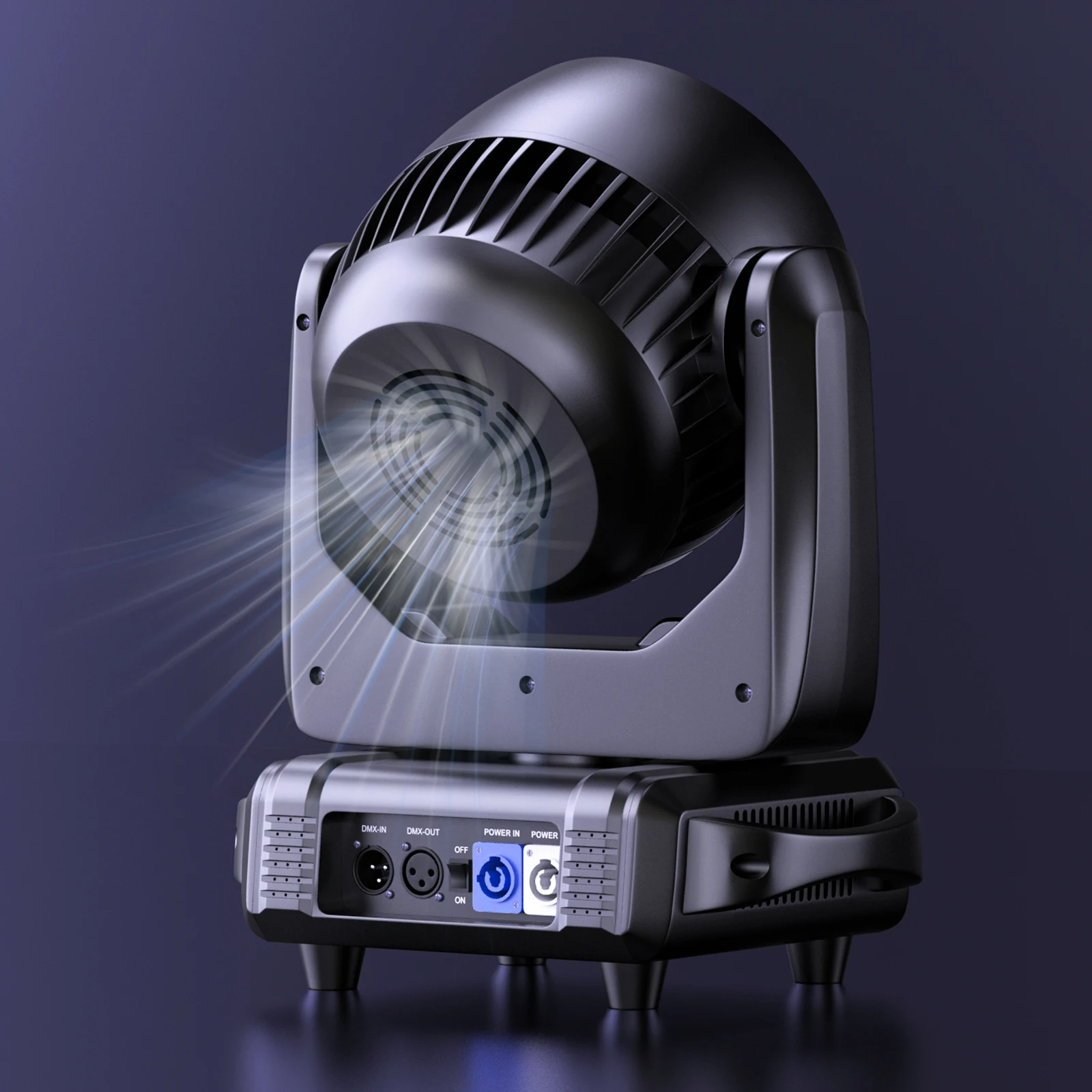 Datewink 2Pcs 19X15W LED Moving Head Lights 4IN1 RGBW Beam Wash Zoom Stage Lighting Effect DMX512 For DJ Disco Wedding Party Bar
