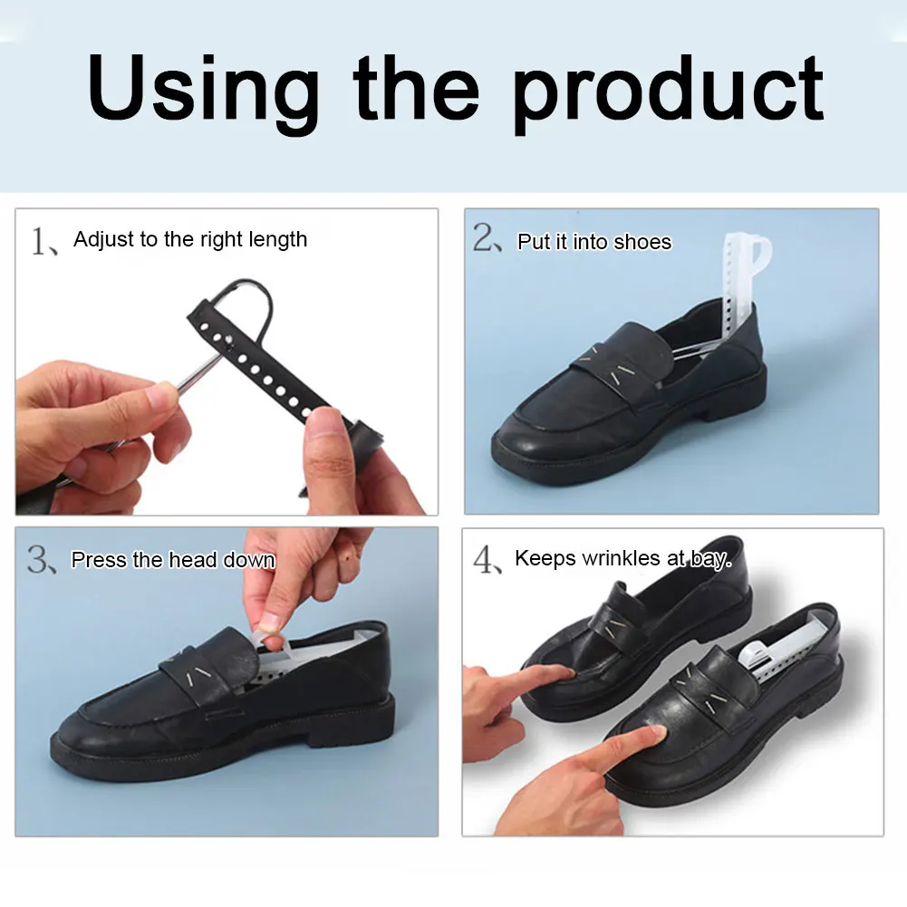 Shoe Holder Shoe Widener Adjustable Shoe Tree Stretcher Wrinkle Resistant Anti-deformation for Leather Shoes Casual Sports Shoes