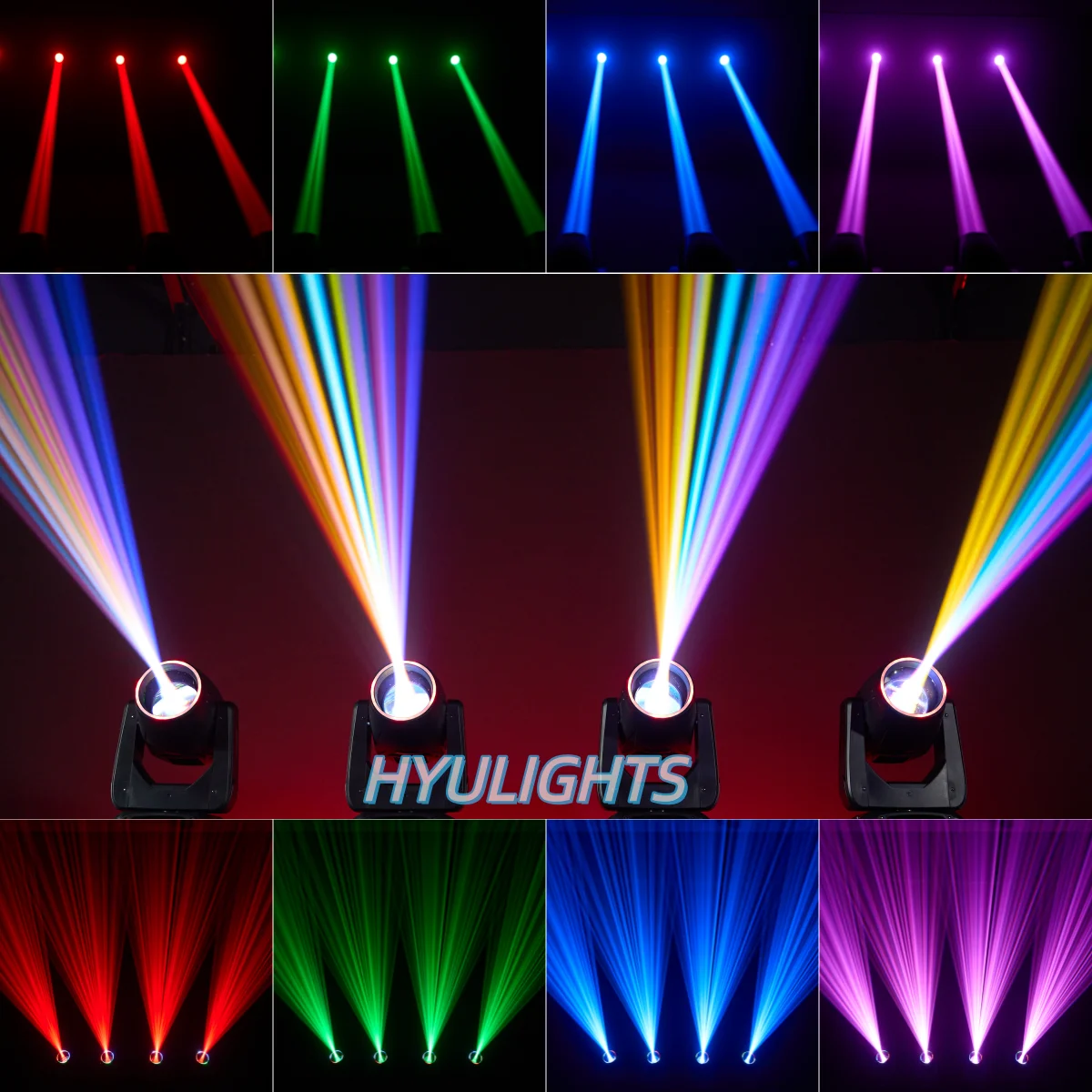 LED 300W Beam Moving Head 14R Spot Cleaning Gobo 48 Rotating Prisms High Power Stage Light DMX Strobe Effect Spotlight For Bar