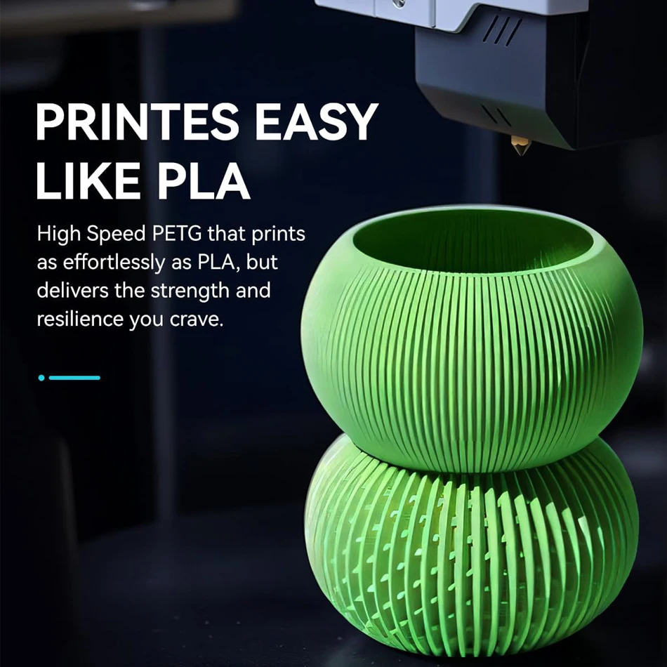 JAYO PETG 3D Filament 1.75mm High Speed Matte PETG 3D Printer Filament High Flow Speedy PETG Filament Fit Most FDM Printers