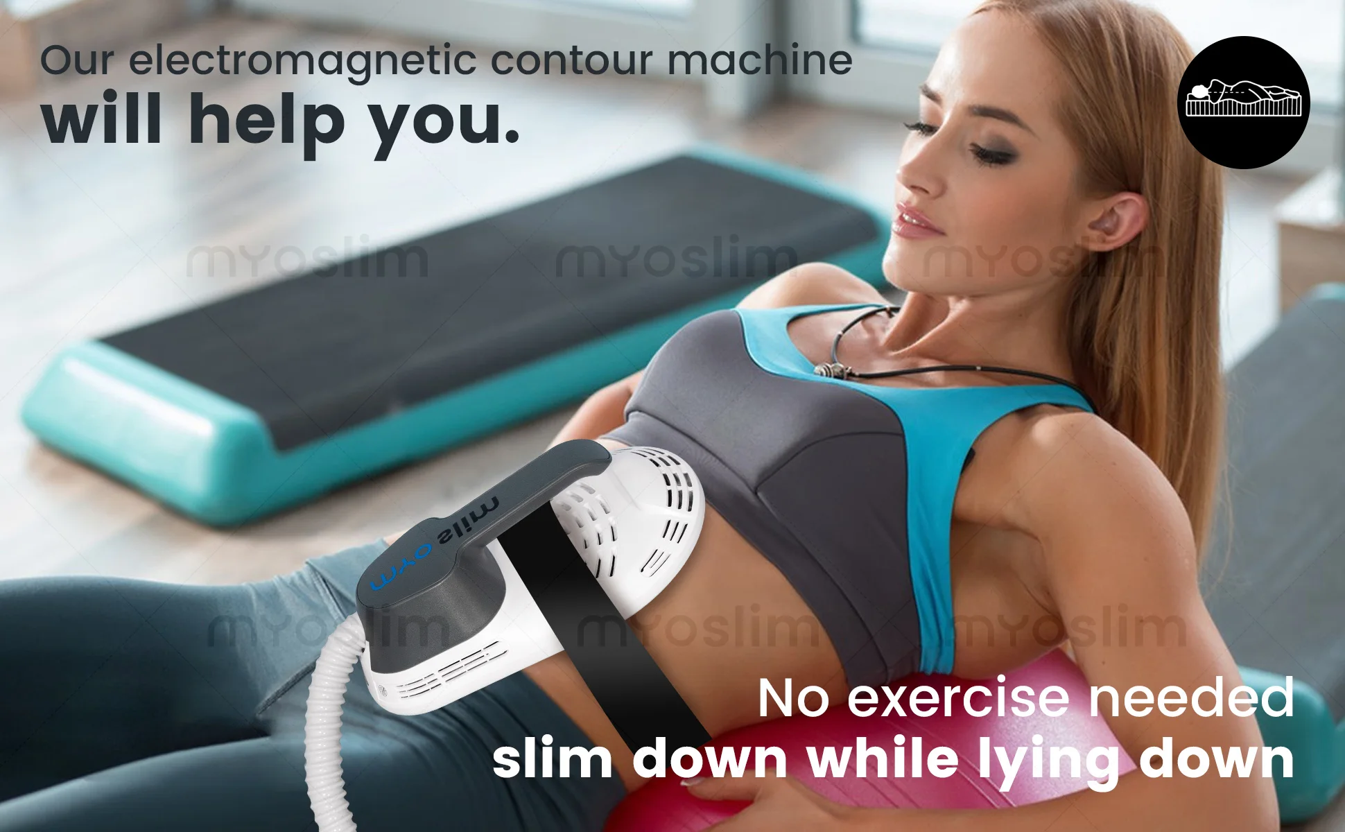 EMS Body Slimming 2 Handle RF Professional EMS Body Sculpting Machine Muscle Stimulator for Salon Clinic