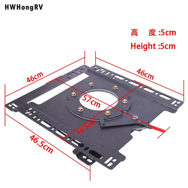 HWHONGRV Swivel Seat Base Compatible with Ford Transit 150 250 350 2014 2015 2016 2017 2018 2019 2020 2021-360° (Left or right)