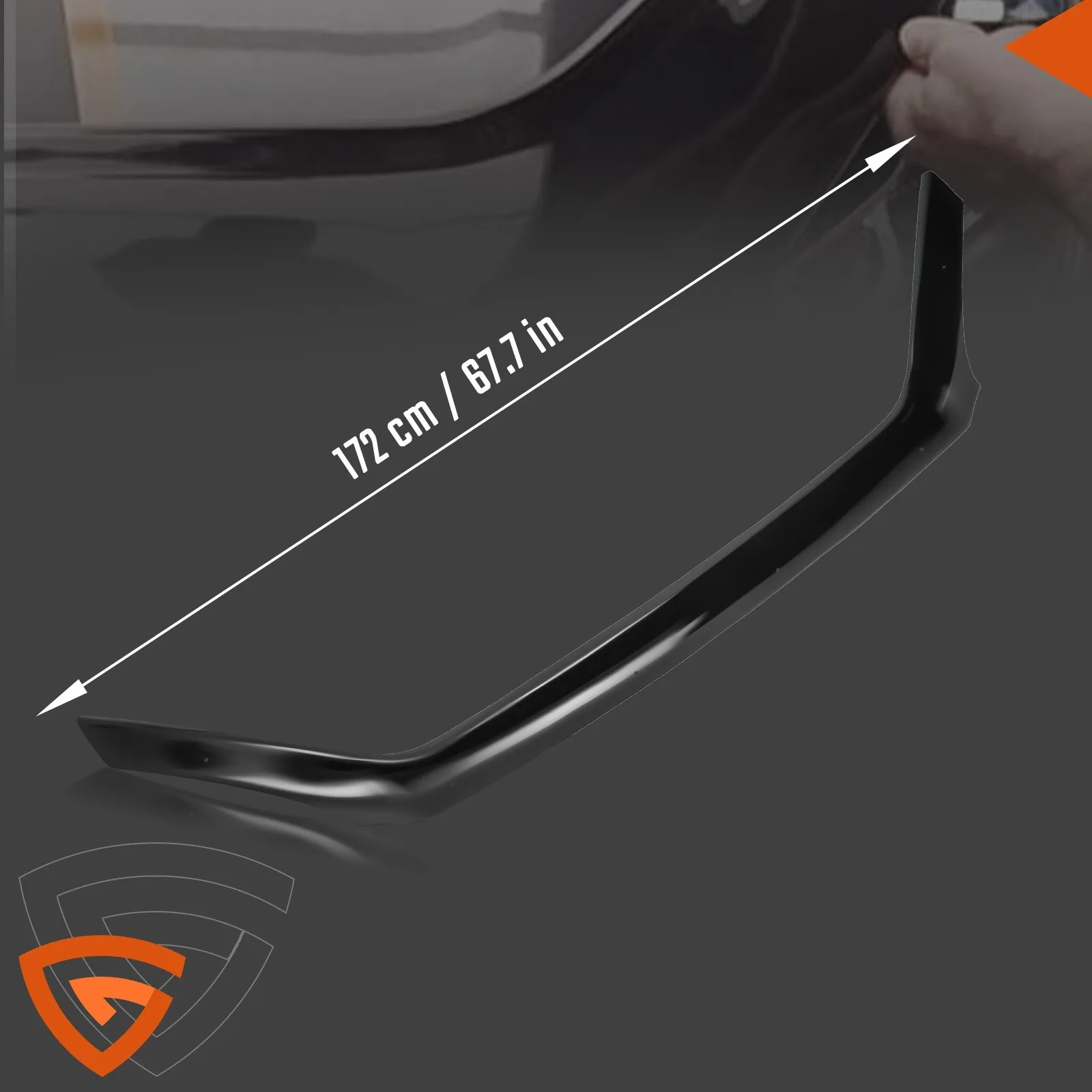 FORD TRANSIT MK7 2006-2013 BONNET WIND STONE DEFLECTOR PROTECTOR GUARD BRA NEW