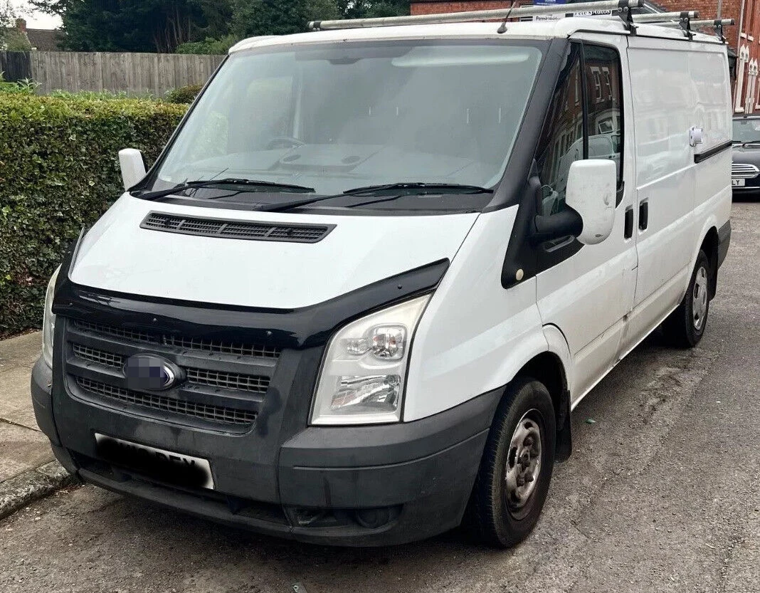 FORD TRANSIT MK7 2006-2013 BONNET WIND STONE DEFLECTOR PROTECTOR GUARD BRA NEW