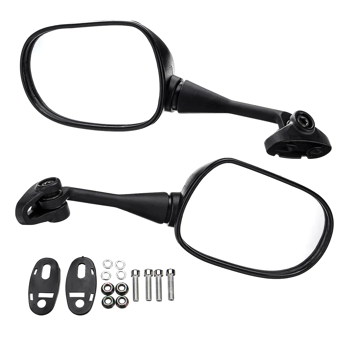 1 Pair ABS Motorcycle Rear View Side Mirrors For Honda CBR 600RR 1000RR 125R 250R Motorcycle View Mirrors Accessories