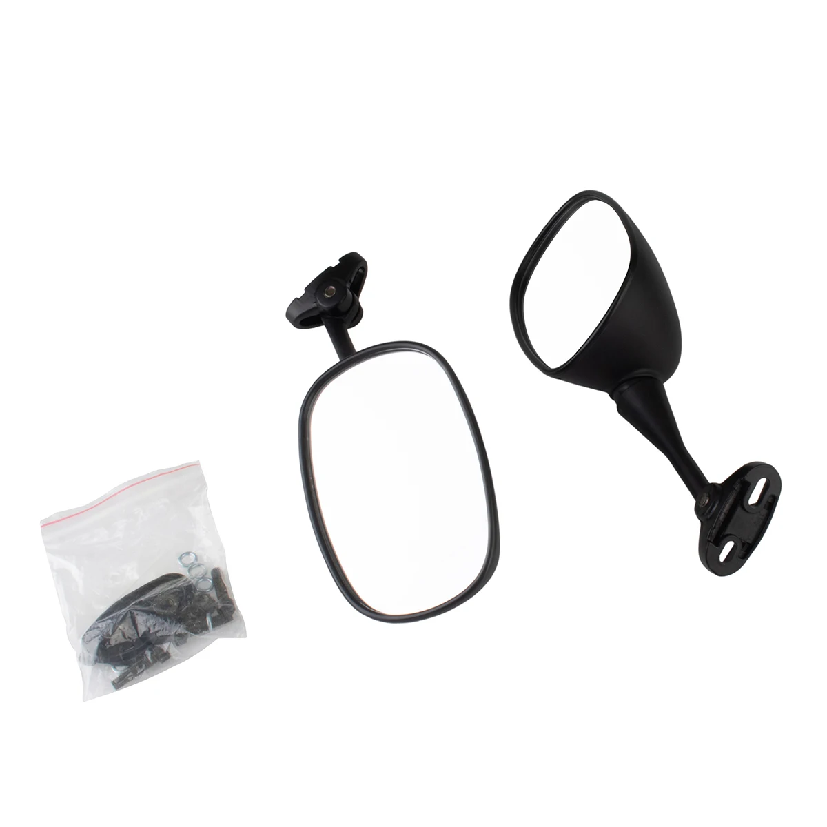 1 Pair ABS Motorcycle Rear View Side Mirrors For Honda CBR 600RR 1000RR 125R 250R Motorcycle View Mirrors Accessories