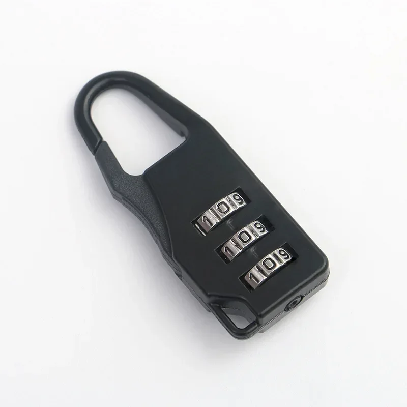 3 Digits Colorful Mini Password Code Combination Padlock Suitcase For Luggage Travel Smart Lock Keyed Anti-thieft Lock