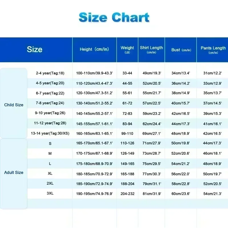 Children's Training Clothes Shirts Competition Suits Boys Girls Clothes 200211
