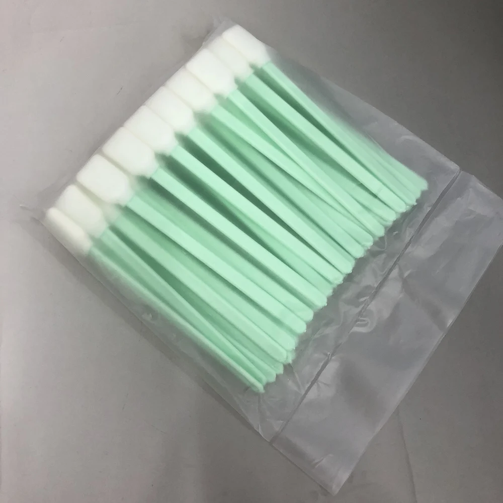 50PCS/100pcs/150pcs Cleaning Tool For Epson Roland Mimaki Mutoh Printhead Cleaning Sponge Cotton Swab Clean Brush