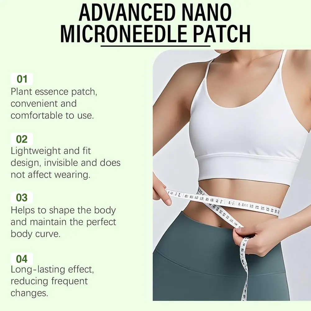 Moringa 10-in-1 Nano Microneedle Patch - Moisturizing, Firming Skin, Microdarts Technology for Women & Men Daily Care Body Care
