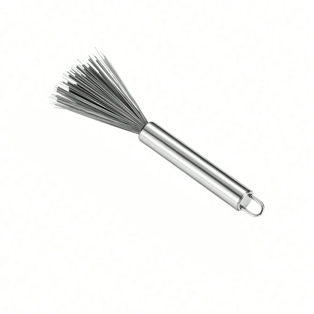1/2Pcs Multi‑Functional Cleaning Brush with Steel Handle Household Cleaning Brush for Home Kitchen Bathroom